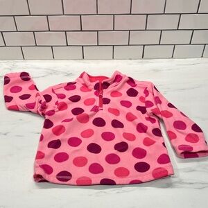 Hanna Andersson Pink Fleece Pullover
